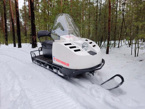 Снегоход 4Т с двигателем Loncin длинный